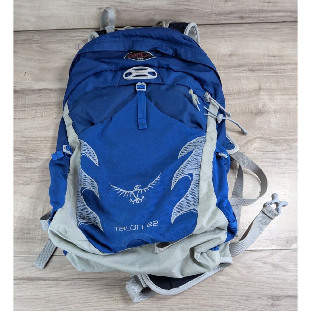 Osprey Talon 22 Backpack Blue Hiking Trail Airscape